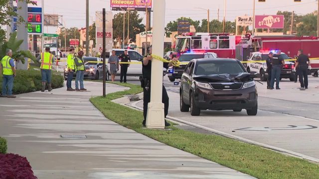 Tampa Intersection Blocked Off After Fatal Crash Claims Pedestrian's Life (1)