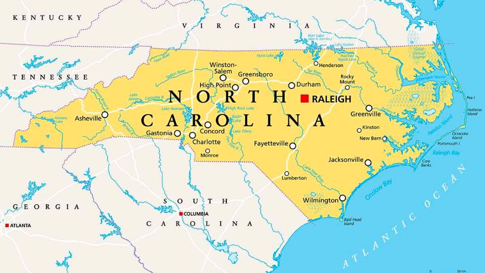 Why North Carolina Have So Many Big Cities 